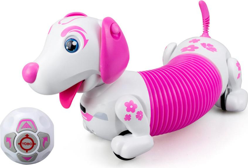 Silverlit Piesek Robo Dash D, roze