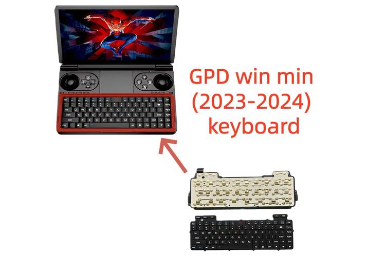 Tout nouveau clavier original GPD WIN mini (2023-2024) et clavier d'ordinateur portable