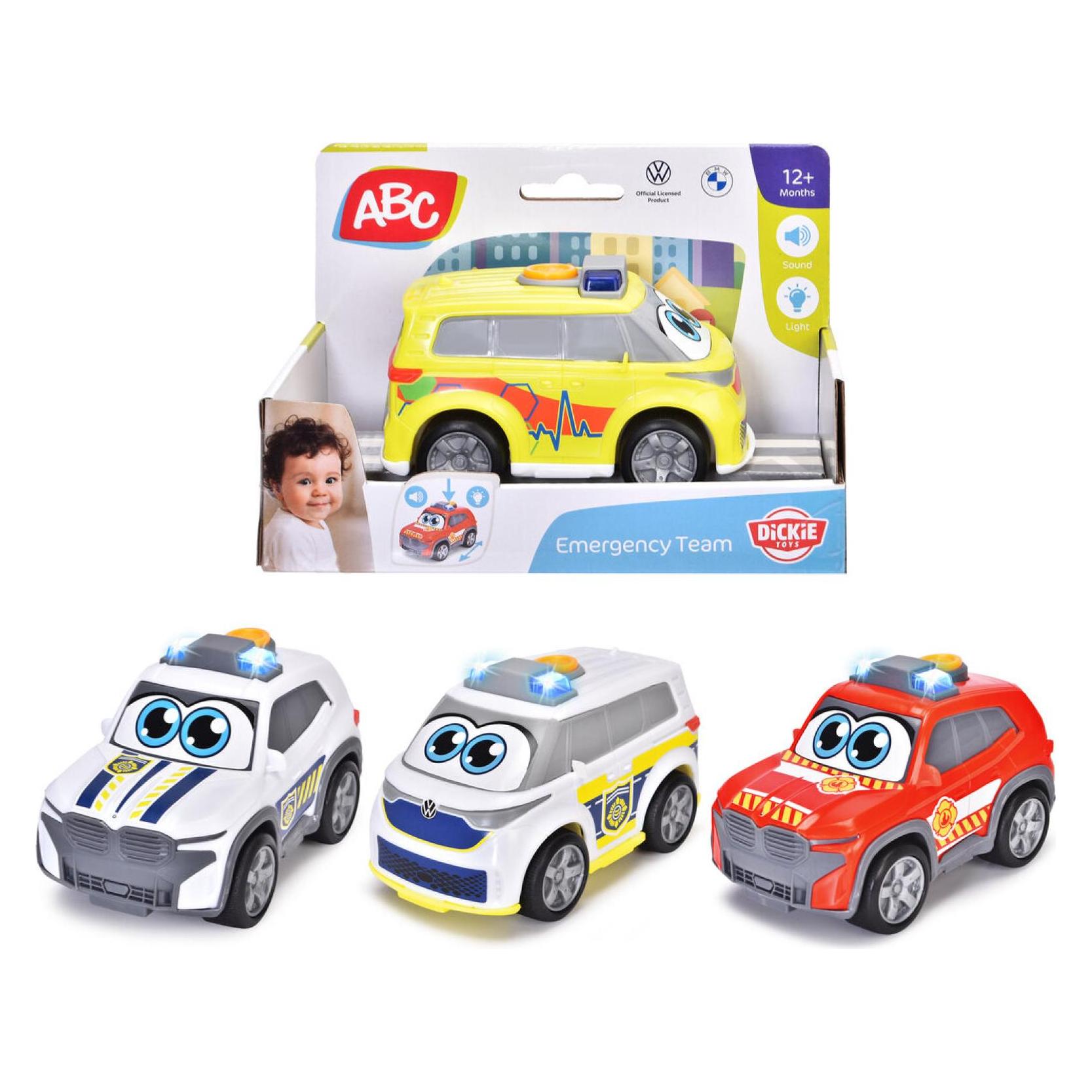 Dickie ABC Emergency Team, 4-sort. (204112013)