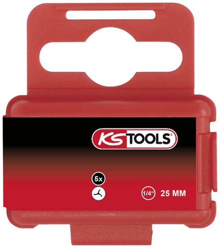 KS Tools 911.3626 Tri-Wing-Bit Antrieb: 1/4" (6.3 mm) Abtrieb: Tri-Wing 1 25mm