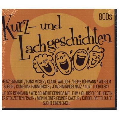 Kurz- und Lachgeschichten, 8 Audio-CD - , CD, 9783959953177