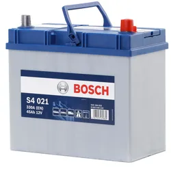 BOSCH S4 Autobatterie Blei-Säure 12V 45Ah 330A rechts 238x129x227 mm