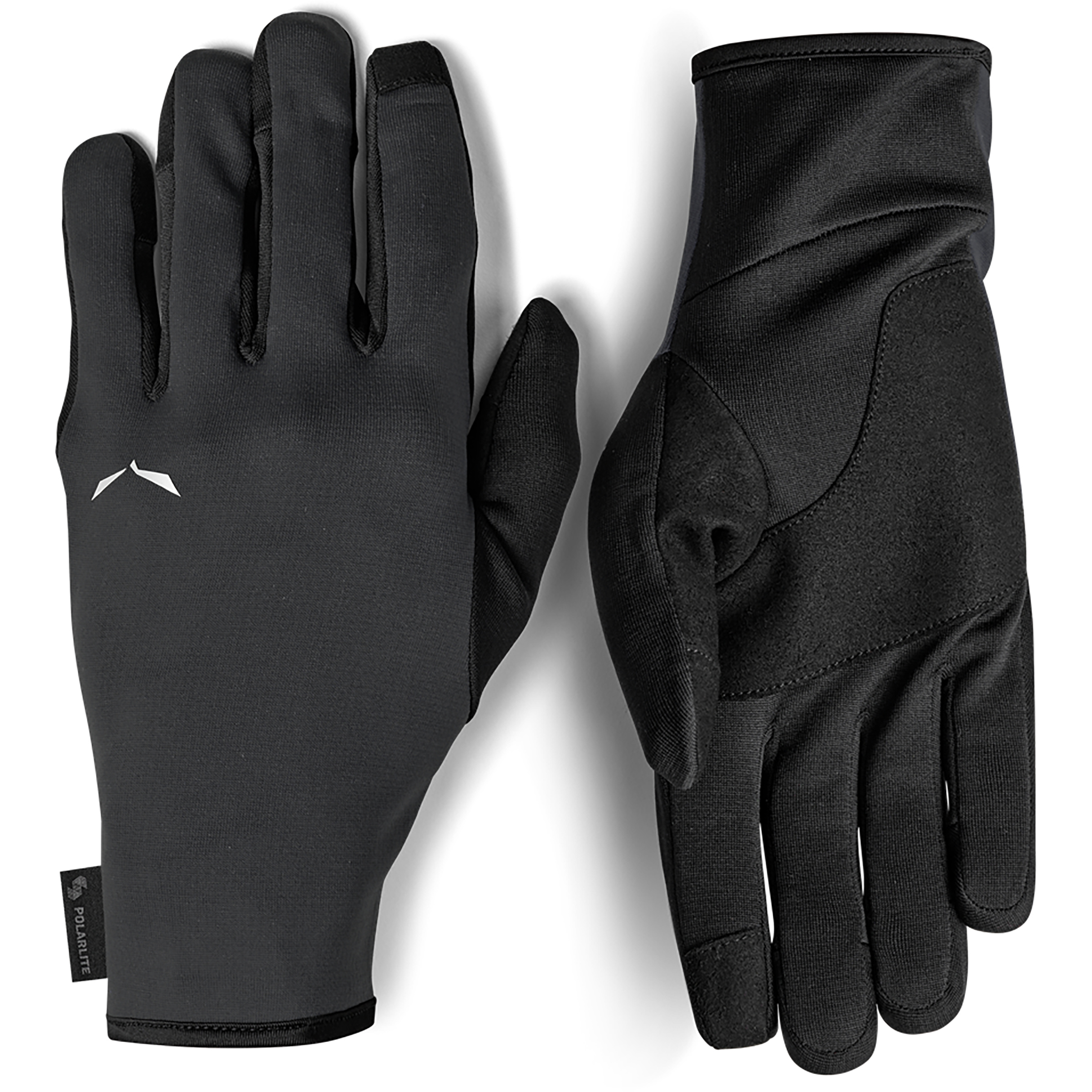 Salewa Ortles PL Fingerhandschuhe schwarz Größe L Trekking Elastisch