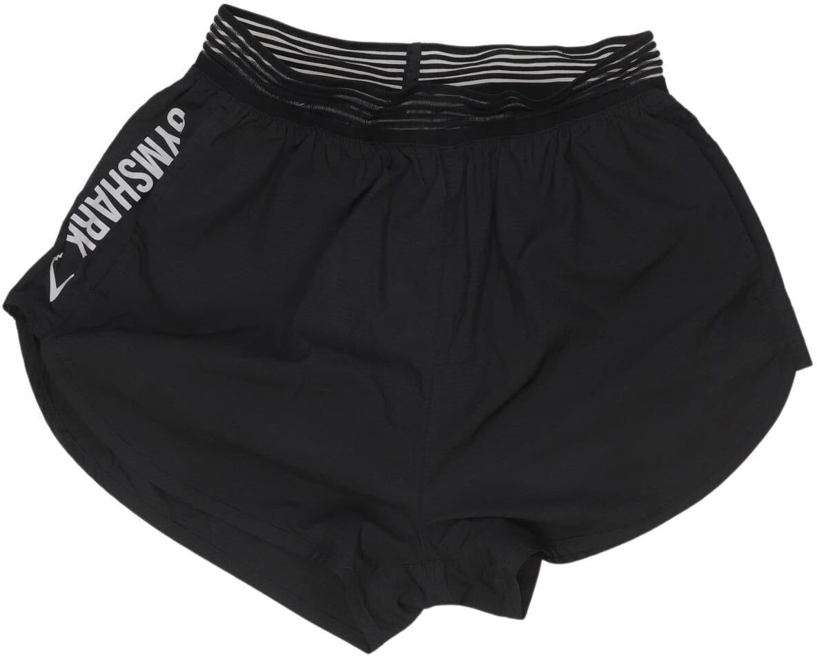 Gymshark Damen Shorts, Schwarz, Gr. S, Synthetik - Second Hand