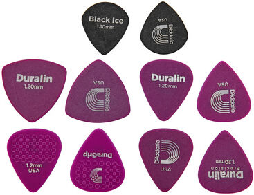 Daddario XDPR6-10 Duralin Picks Heavy