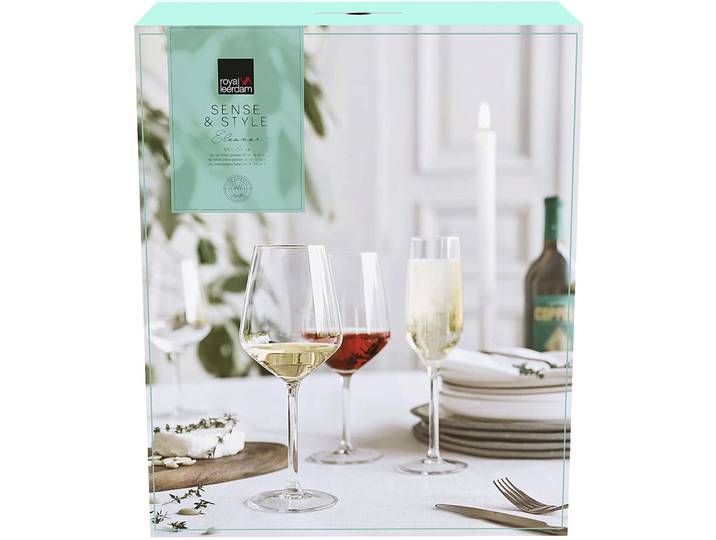 Kelch-Set Eleanor Transparent Glas 0.53 l 18 Stk