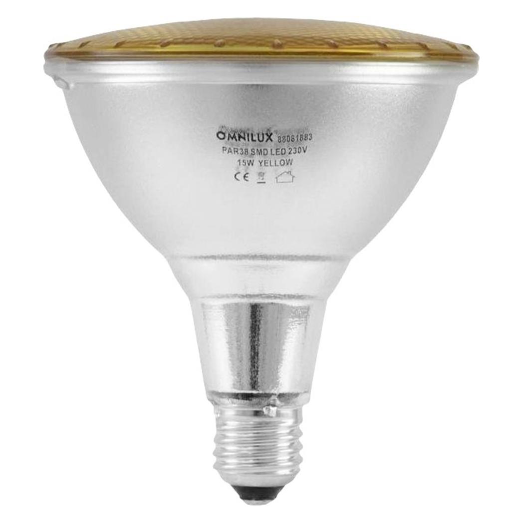 Omnilux PAR-38 230V SMD 15W E-27 LED gelb (15 W, E27) (88081883)