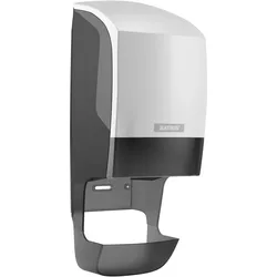 Katrin, Toilettenpapierhalter, Toilettenpapierspender Inclusive mit Hülsenfänger weiss Kunststoff System Toilettenpapierspen