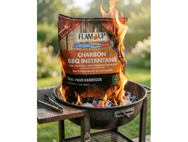 Flamup - Charbon De Bois Instantané