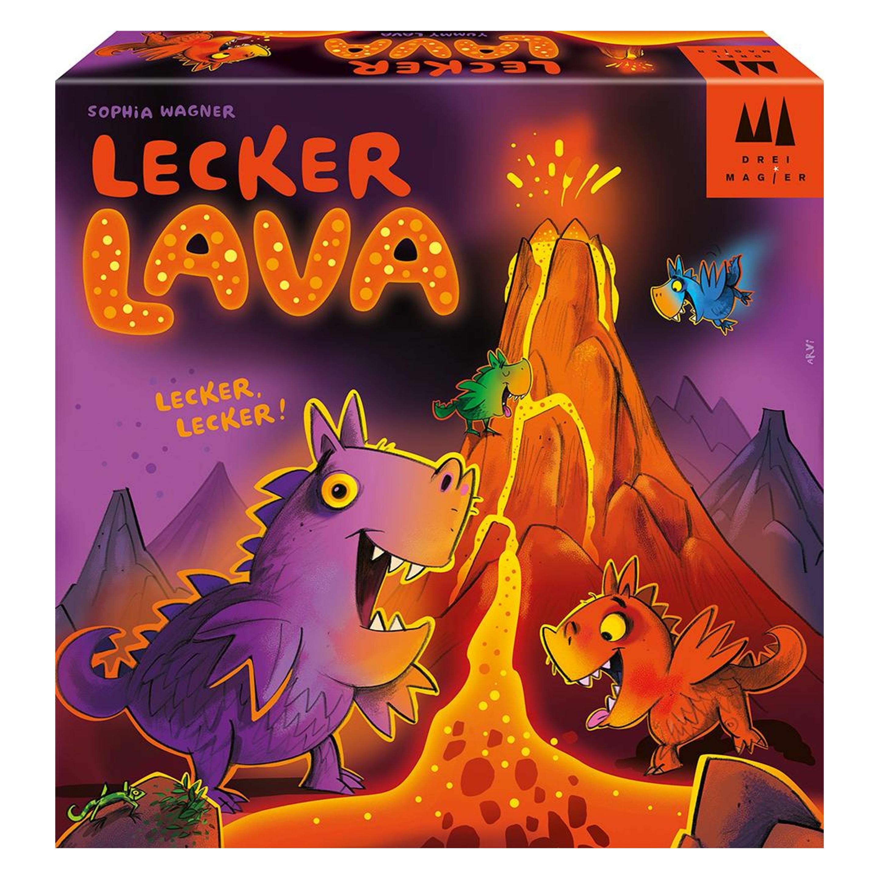 Schmidt Spiele Lecker Lava (mult) (Deutsch, Englisch, Französisch, Italienisch, 2 - 4 Spieler) (40895)
