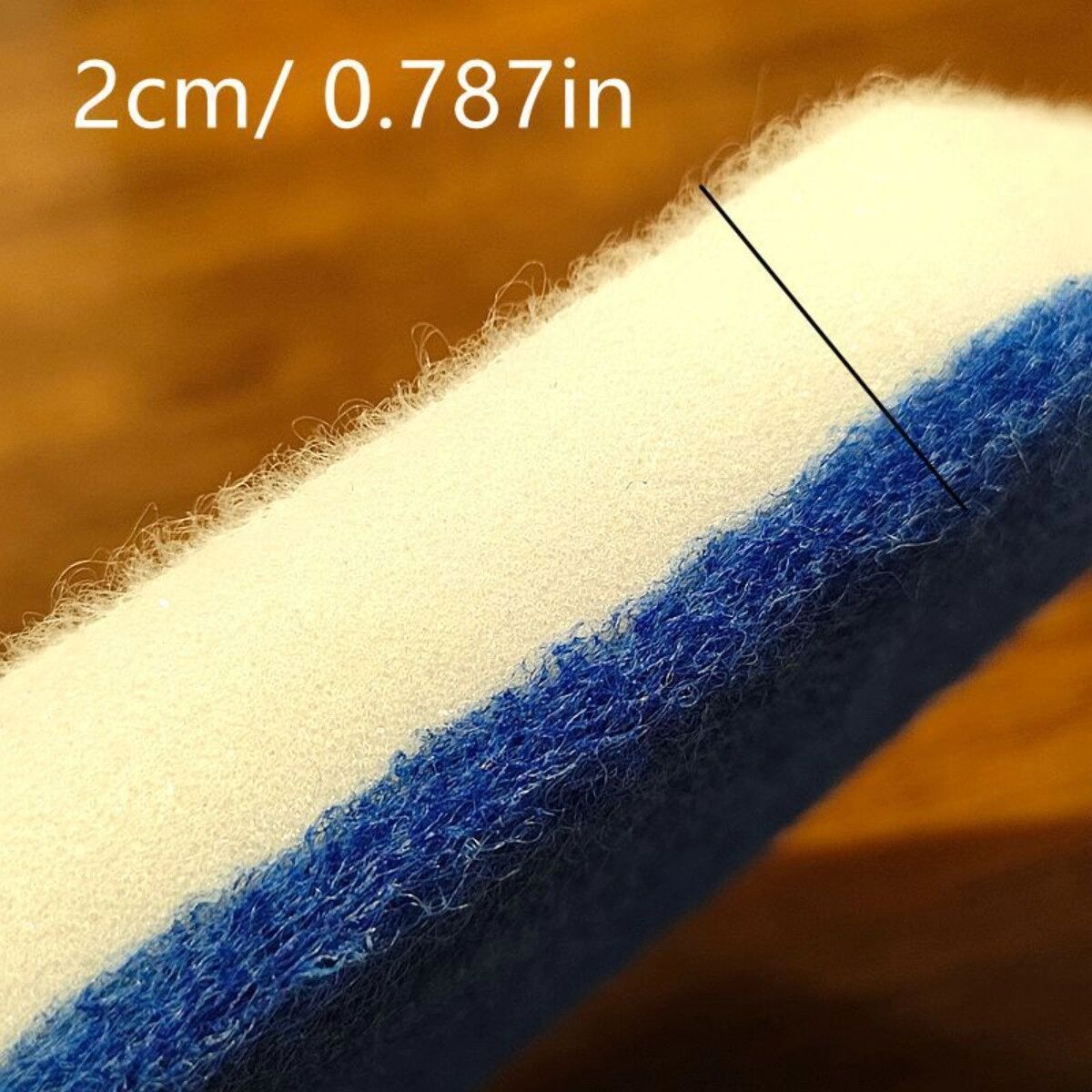 INF Ersatz-Schwammpads 5er-Pack kompatibel mit Vileda Bath Magic Mop – Blaue Faser-Reinigungspads für Badezimmerböden und