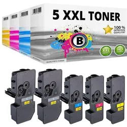 Druckfuxx, Toner, 5 Toner für Kyocera TK-5440 ECOSYS MA2100cfx MA2100cwfx PA2100cwx PA 2