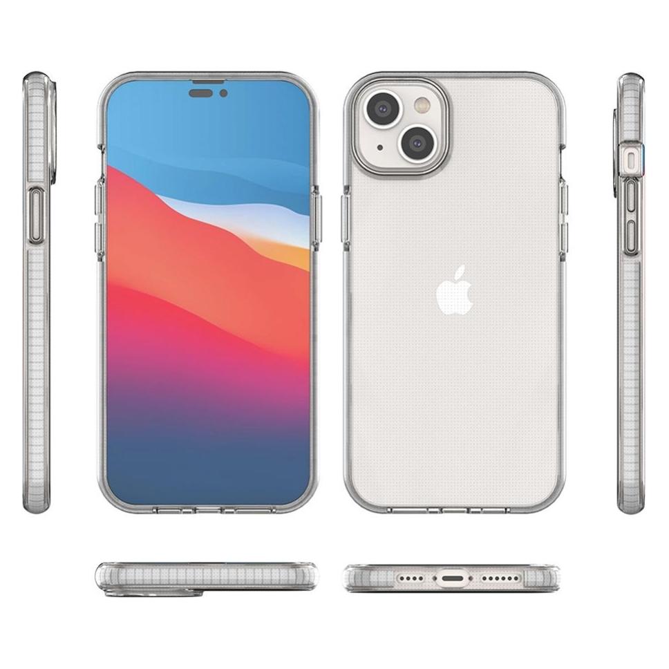 Hurtel Spring Case Hülle für iPhone 14 Plus Silikonhülle mit Rahmen hellblau (Apple iPhone 14 Plus) (1404978613)