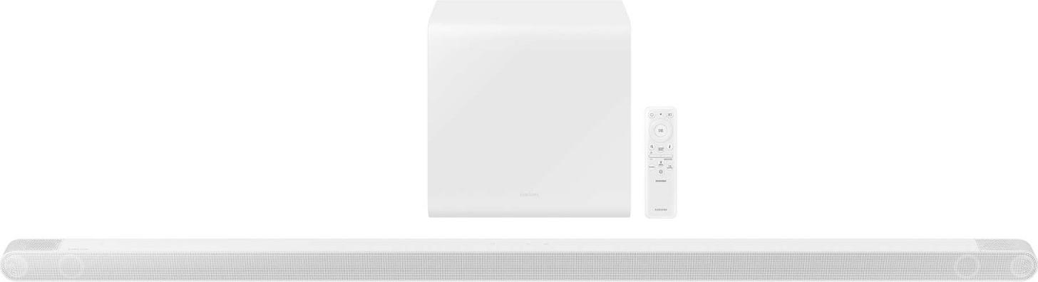 Samsung HW-S801D, 3.1.2 Kanäle, DTS Express, DTS-HD Master Audio, DTS:X, Dolby Atmos, Dolby Digital Plus, Dolby TrueHD, Kabellos, Separat, Weiß, AAC, AIFF, ALAC, FLAC, MP3, OGG, WAV