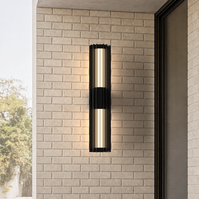 "Knox   Modern Outdoor Sconce   24"" / Warm White (3000k)   MOD LIGHTING"