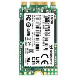 Transcend 256 GB Interne M.2 SATA SSD 2242 TS256GMTS570TI-VS1 (256 GB, M.2, M.2 2242), SSD