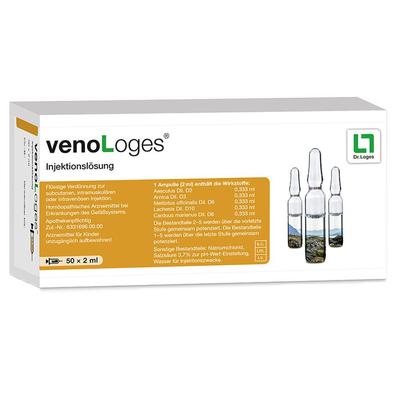 Venologes Injektionslösung Amp. 50x2 ml Ampullen