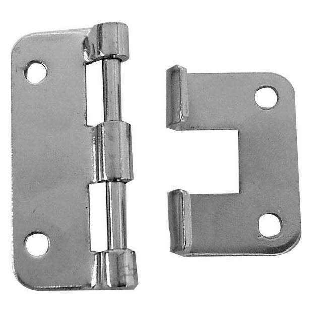 Velleman SCHARNIER - WEIssES METALL - 58 x 46 mm - 10 St. pro Verpackung (HQAC1014)