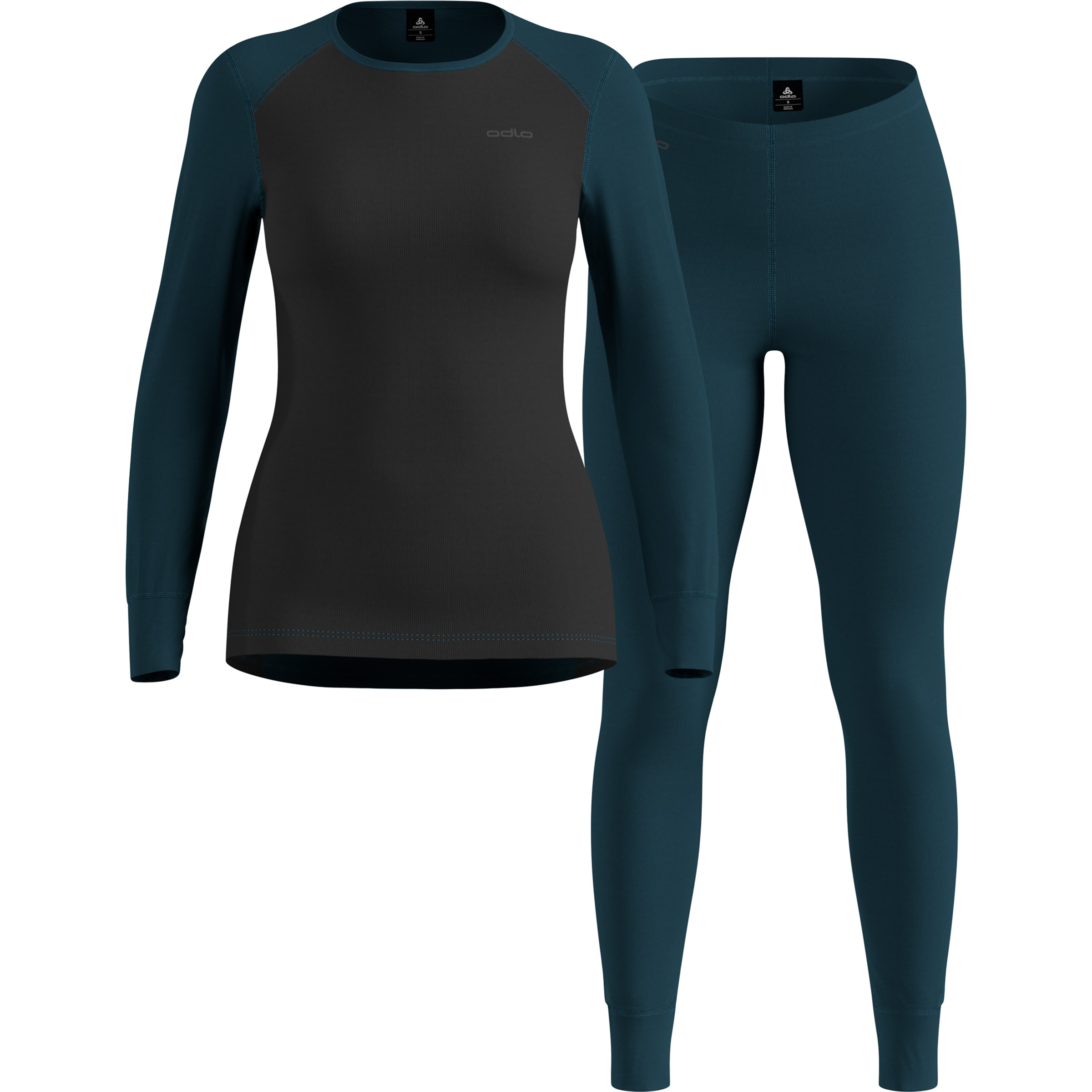 Odlo Active Warm Set Damen Unterwäsche Sets tuerkis Größe XL Elastisch