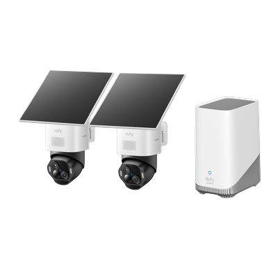 eufy SoloCam E50 2-Cam Kit (HomeBase S380) White
