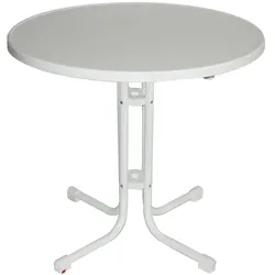 FH Furniture Bistrotisch Mainz klappbar D 70 Weiß