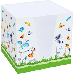 RNK-Verlag Zettelbox mehrfarbig inkl. ca. 900 Notizzettel