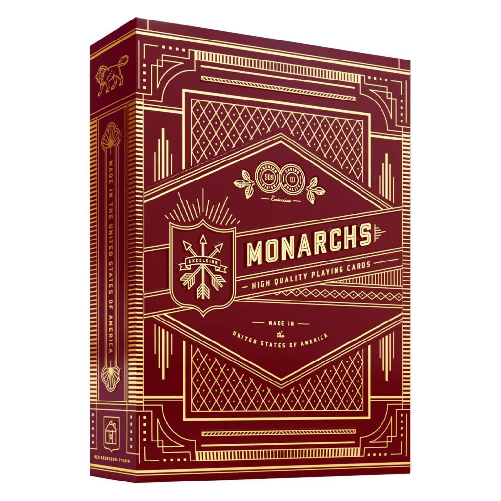 Theory11 Monarchs Spielkarten Red (T11-MONARCH-RED)