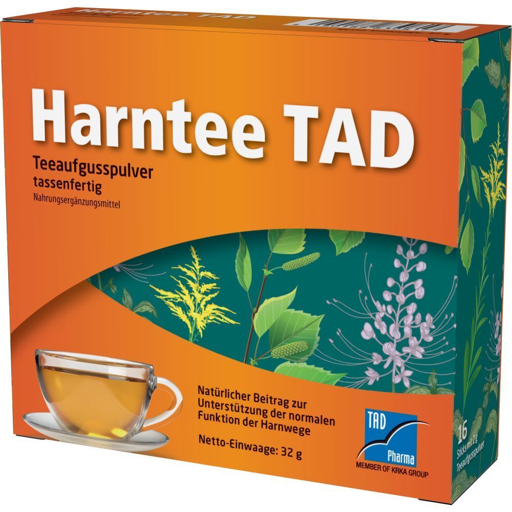 Harntee TAD Teeaufgusspulver Sticks 16x2 g Granulat