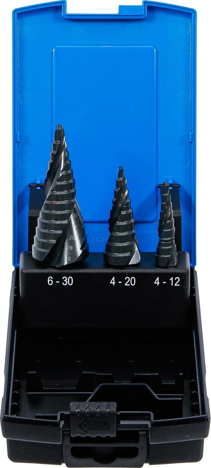 BGS Technic Trappenboorset 4-30 mm