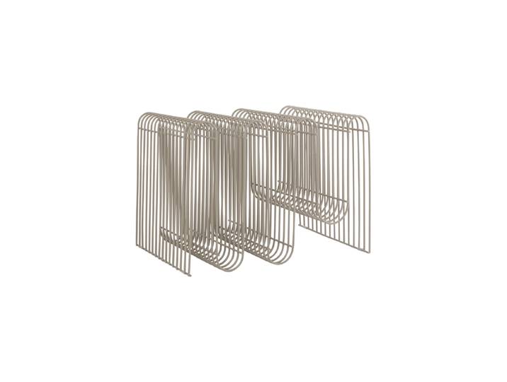 Design Zeitschriftenständer „Curva“ Taupe AYTM