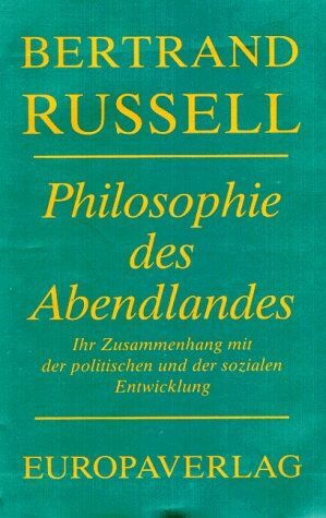Bertrand Russell - Philosophie des Abendlandes - Preis vom 06.10.2026 07:26:00 h