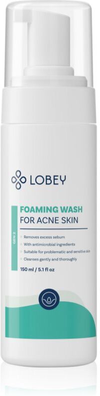 Lobey Face Cleanser Washing Foam for acne-prone skin 150 ml