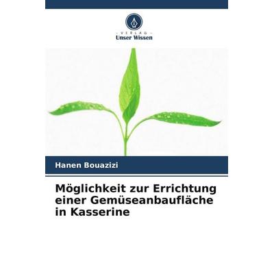 Möglichkeit zur Errichtung einer Gemüseanbaufläche in Kasserine, Taschenbuch von Hanen Bouazizi, Verlag Unser Wissen