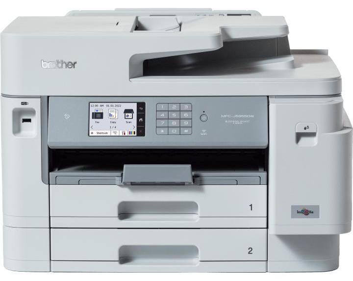 Brother MFC-J5955DW 4-in-1 Tintenstraal Multifunctionele Printer Grijs