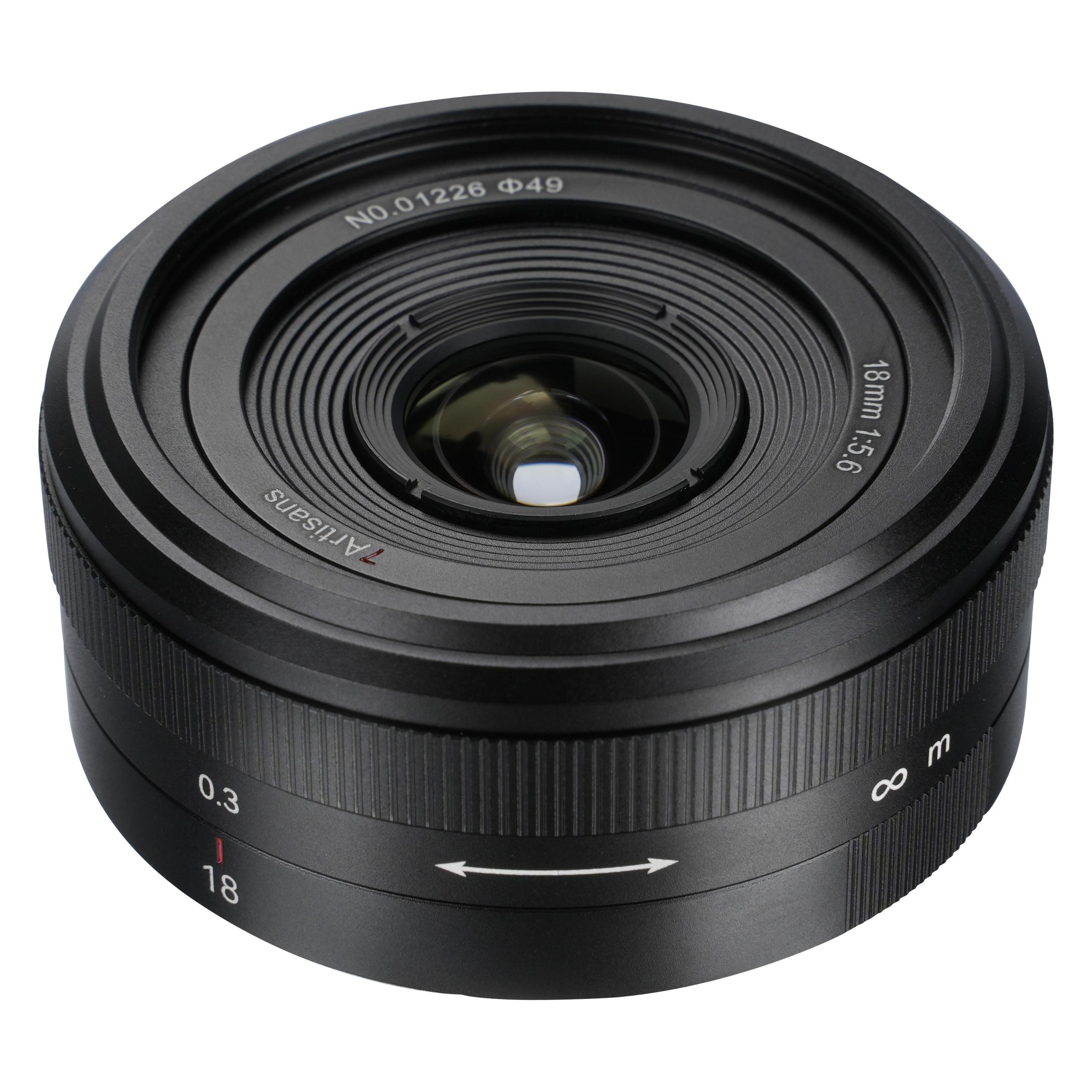 7artisans 18mm F5.6 Panasonic/Leica/Sigma (L Mount) (L-Mount, Vollformat) (18F56B-L)