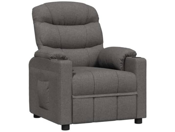 GHVBNMF Relaxsessel Manuell Verstellbar TV Sessel Stoff Dunkelgrau Ergonomischer Fersehsessel mit 3 Liegepositionen und Weicher Polsterung für Entspannung im Wohnzimmer.