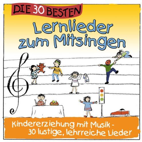 Simone Sommerland, Karsten Glück & die Kita-Frösche - Die 30 besten Lernlieder zum Mitsingen - Kindererziehung mit Musik - Preis vom 08.10.2026 07:26:42 h
