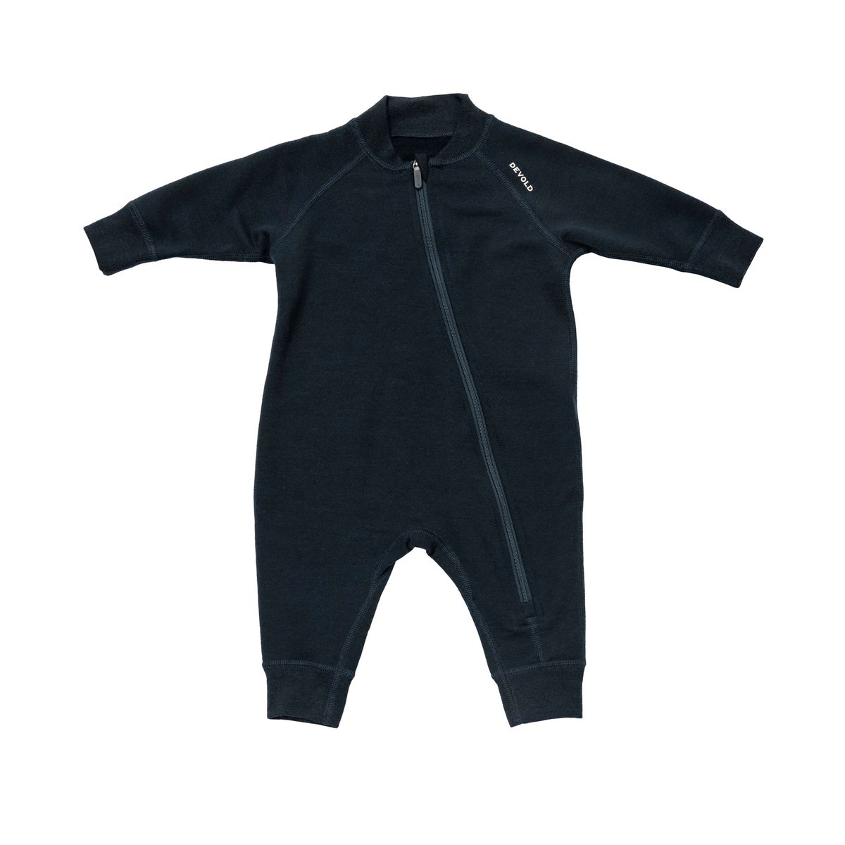 Devold of Norway Nibba Merino Playsuit Baby ink (284A-clothing) 92 GO 264 700 B 284A 92