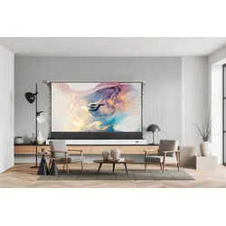 Kestrel 3 – ALR  Motor  Projektionsleinwand--Elite Screens, Beamer Leinwand, Projektionsleinwand, Heimkino CineGrey 4D / Weiß / 102" (16:9 / 226 x 127 cm)