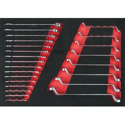 KS Tools Schlüssel-Satz, 24-tlg in 1-1 Systemeinlage - 711.0027