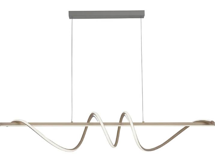 Hängelampe LIO LED 120x120cm 30W sand