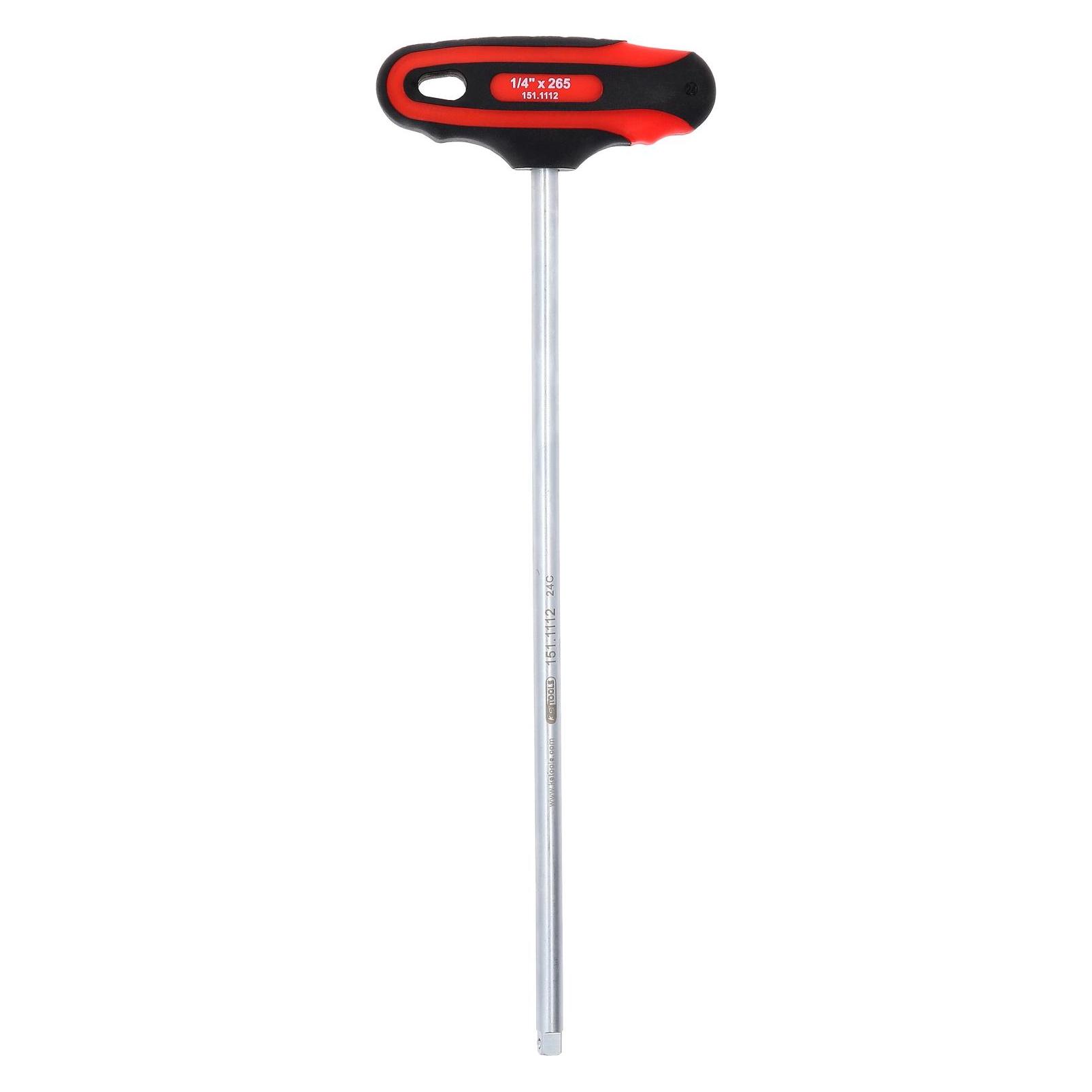 KS Tools 1/4" Vierkant-T-Griff lang Vierkant-Schraubendreher (151.1112)