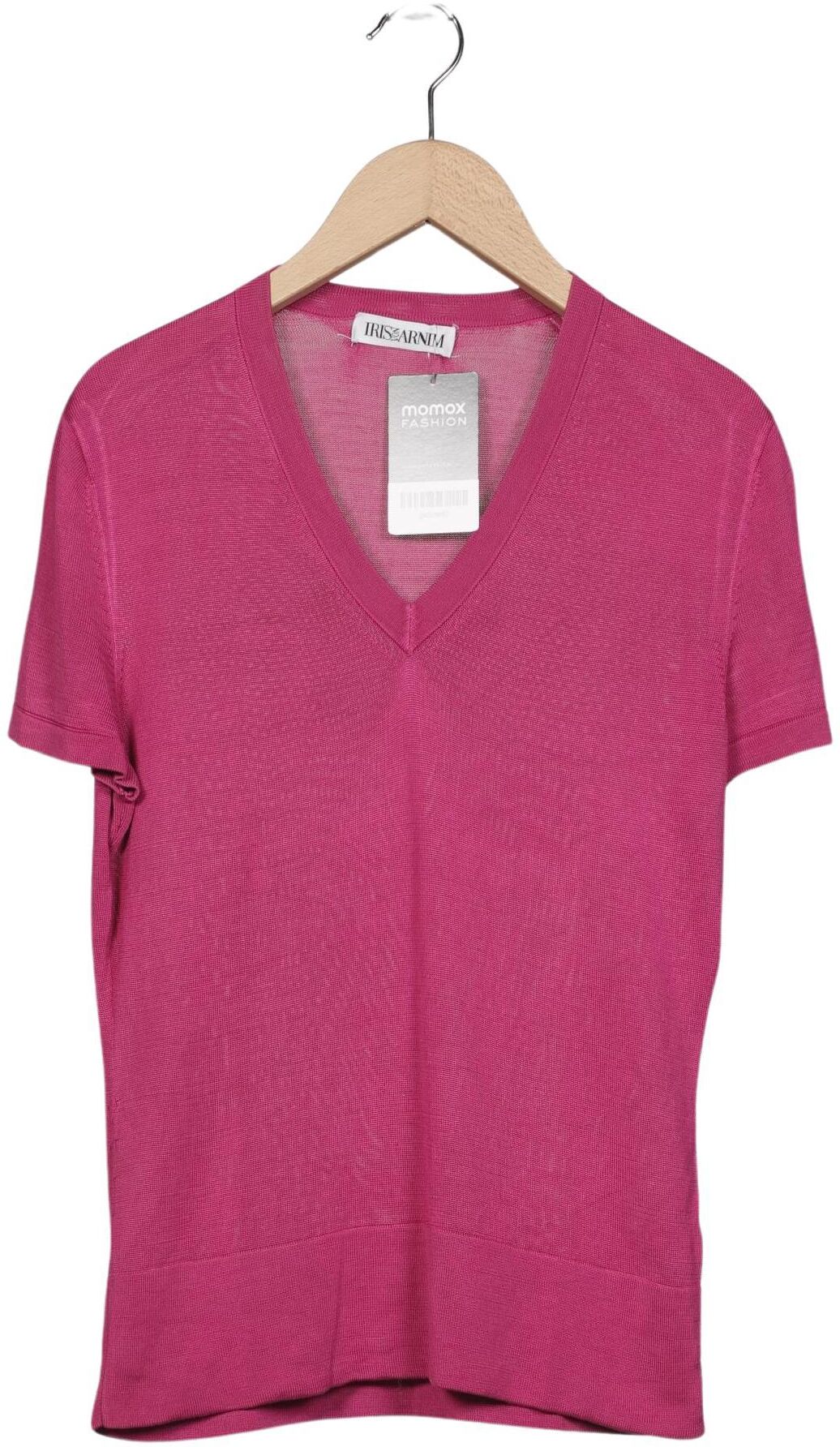 Iris VON Arnim Damen T-Shirt, Pink, Gr. L, Seide - Second Hand