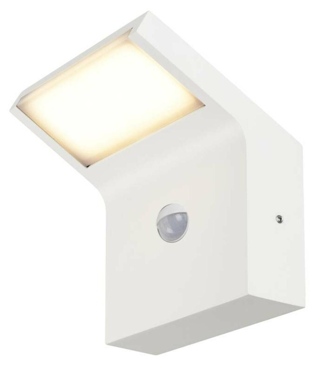 SLV Ordi 2 Design wandlamp wit met bewegingssensor en LED