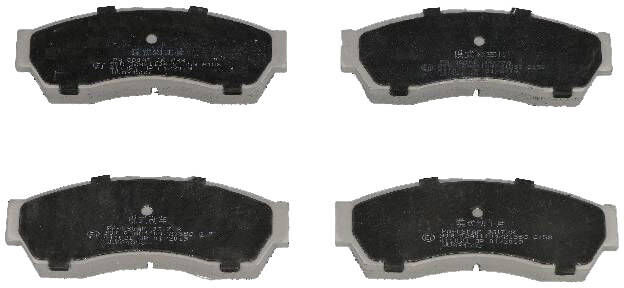 ASHIKA 50-00-080 Brake pad set