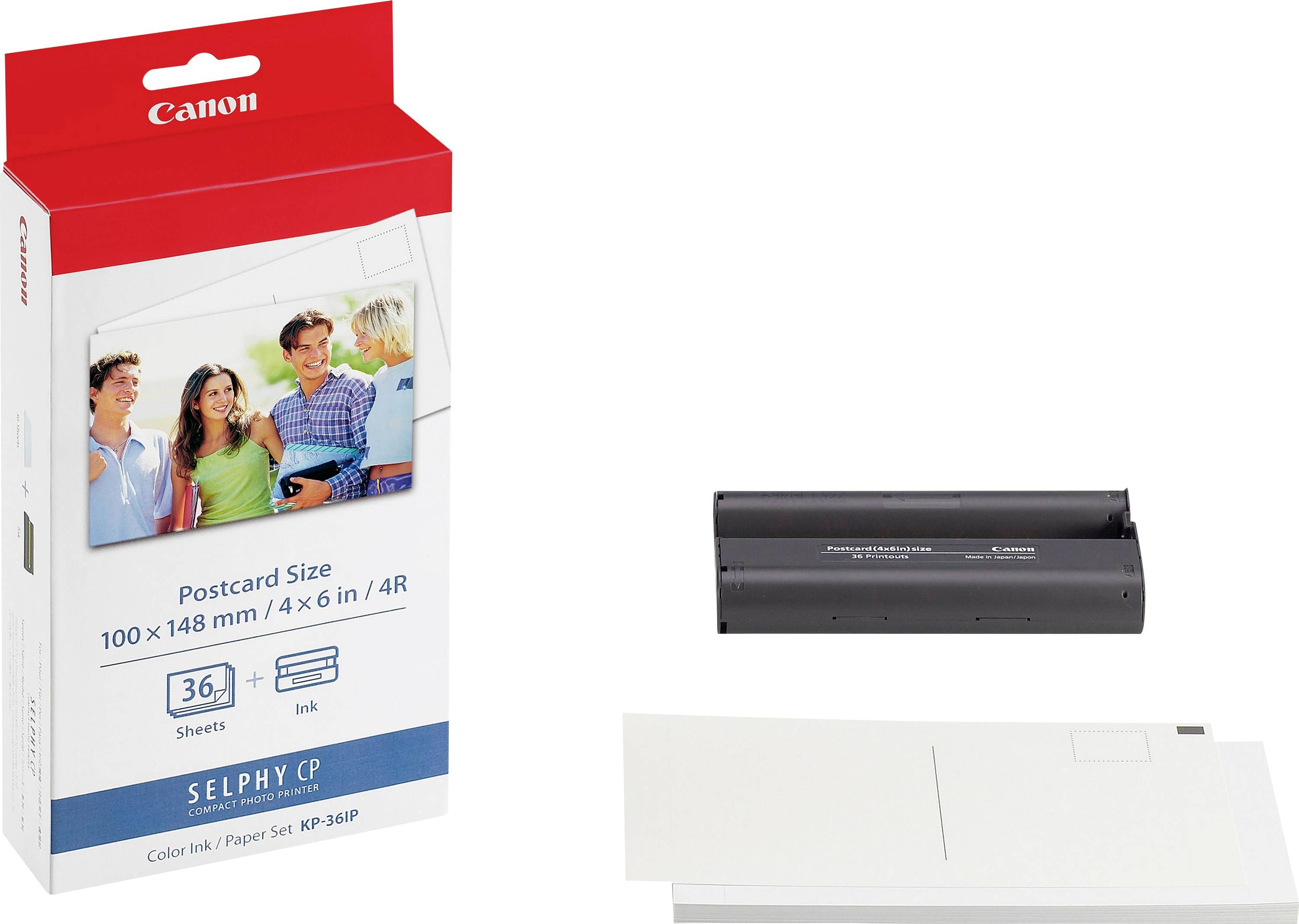 Canon KP-36IP Papier 10x15cm 36 Blatt inkl.Farbkartusche 7737A001-36