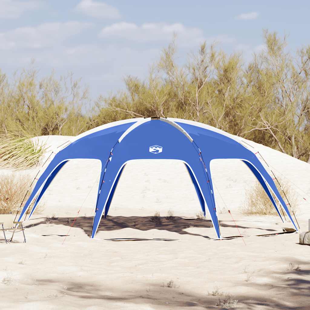vidaXL Tente de fête bleu azuré imperméable