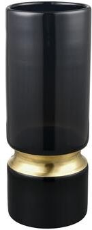 Elk Studio Elk Home Brooke Black Finish Glass 5 Inch Wide Vase