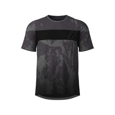 Löffler - MTB T-Shirt Raider - Radtrikot Gr 50 grau/schwarz