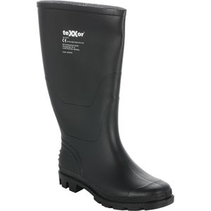 teXXor Gummistiefel PVC-Berufsstiefel, 6710, OB SRA, Halbschaft, PVC, schwarz, Größe 37